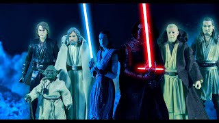 Emperor Palpatine vs Rey | Star Wars Stop Motion | Cinelpixel