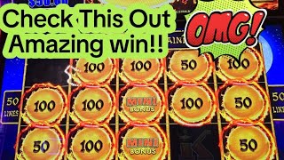 Autumn moon slot machine☆ Amazing win ! #slots #casino #slotmachine #jackpot