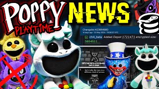 NEW! Chapter 4 Development INFO, CraftyCorn Plush, Merch, CUT Movie Art & MORE [Poppy Playtime News]