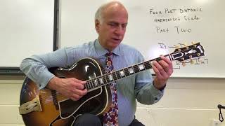 Jazz Guitar USA #30 Harmonised Scale Part II