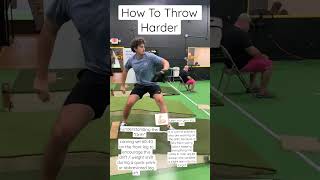 How To Throw Harder💪🏻#shorts #subscribe #baseball #pitchingmechanics