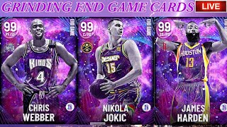 "LIVE" GRINDING END GAME CARDS | TALKING NBA FREE AGENCY & TRADES | NBA2K22 MYTEAM