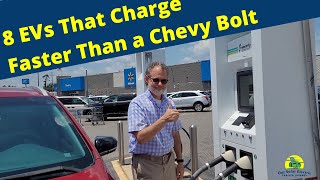 8 Cars That Charge Faster Than a Chevy Bolt EV