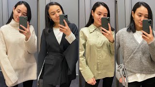 COS try-on shopping vlog // winter haul: come shop with me