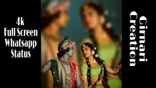 Radha Krishna New Whatsapp Status || Tere Bin Nahi Lagda Song Status