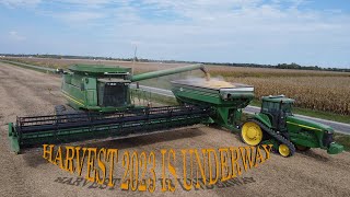 Soybean Harvest 2023 IS Officially Underway - John Deere 9770 STS