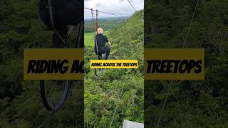 #bike #zipline across the trees #chocolatehills #bohol #philippines #thekoshertourist