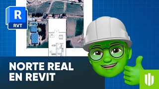 Como colocar el NORTE REAL en REVIT ↗ Tutorial paso a paso Arcux