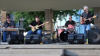 Tim Smith's Group Performs at New London Park in Iowa.