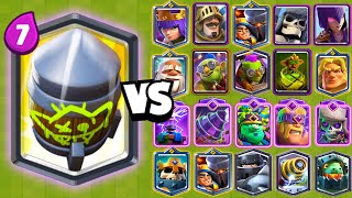 NUEVO SUPER COHETE vs TODAS LAS CARTAS | QUE CARTAS EVITAN que DESPEGUE? | Clash Royale