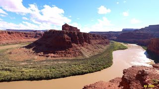 Canyonland N P Island in the Sky, Mesa Arch, Dead Horse Point, Shafer Canyon w Beautiful Music