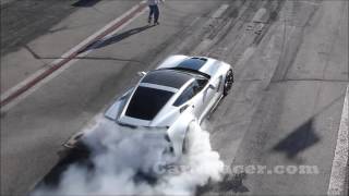 C7 Z06 Burn Out