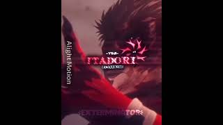 Awakened itadori vs Toji