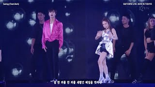 유노윤호 U-KNOW Swing Feat.BoA 보아 SMTOWN LIVE 2019 IN TOKYO