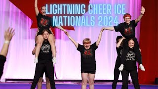 Lightning Cheer ICE Cheer Abilities Nationals 2024 Reaction