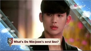 What's Do-Min-Joon's next line? (You who came from the star; 별그대)