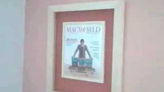 I framed Steve Jobs too :) Nextworld and Macworld mags