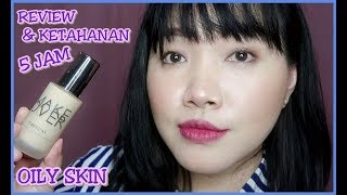 MAKEOVER POWERSTAY WEIGHTLESS LIQUID FOUNDITION | REVIEW & TEST KETAHANAN | YmaryMy