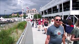 2024 CANADA DAY - KELOWNA BC - WALK - DOWNTOWN - WATERFRONT - YACHT CLUB - Part 2