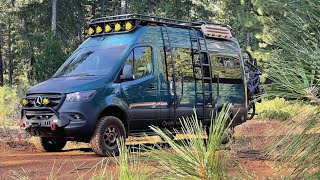 HIS 200th Van Conversion 🤯 MODULAR CAMPERVAN w/ Murphy bed, 2 SHOWERS & GREAT FIRE SAFETY SOLUTION 🔥