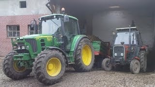 Zima w polu 2014 z John Deere i Deutz-Fahr Krzanowice