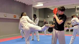 COURS TAEKWONDO ADULTES SECTION COMPÉTITEURS CLUB VAN THUYNE TKD