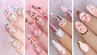 Acrylic & Gel Nail Art Design Ideas Floral Compilation! 🌸