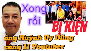 căng rồi ÔngHuỳnh Uy Dũng và các youtuber sẽ bị Đinh Lan kiện