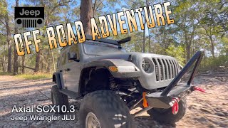 Off Road Adventure Jeep® Wrangler Rubicon JLU Axial AXI03003 SCX10™ III 1:10 Scale RC ep.01