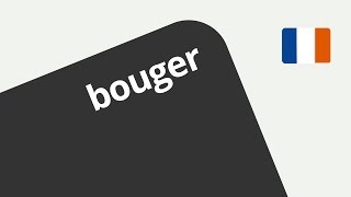 Die Verben bouger und nager richtig konjugieren | Französisch | Grammatik