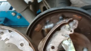 Avanza 2010 Replace Brake Cylinder And Brake Shoe