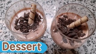 ديسير بارد و ساهل ب 3 مكونات فقط برعي بيه وليداتك Easy Dessert