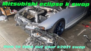 eclipse k20 swap part 1