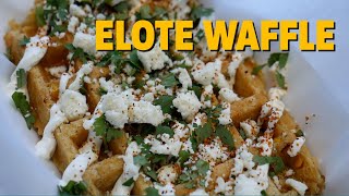 Waffle Truck Serving ELOTE WAFFLES