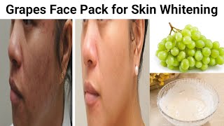 Grapes Face Pack for Skin Whitening | Get Clear, Spotless and Glowing Skin in 7 Days