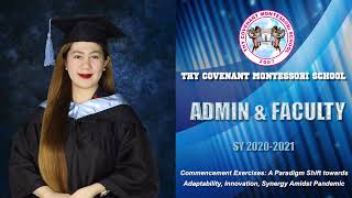 GRADUATION 2020-2021 | PROCESSIONAL | ADMIN & FACULTY