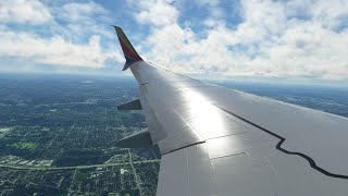 MSFS 2020 – Stunning Chicago Midway Landing – Southwest Airlines – Boeing 737-800 – MDW – SCS Ep. 9