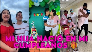 Mi hija nació en mi Cumpleaños 🎁😍 || ronaldvallez