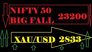 GOLD(XAU/USD) AND NIFTY 50  ANALYSIS GOLD TARGET 2830 NIFTY TARGET 23200