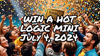 Your chance to win #HOTLOGIC MINI!  Drawing day 7/4/2024