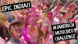 India & Holi Festival 2020!! | GoPro B-roll | #jakerichmusicbedchallenge