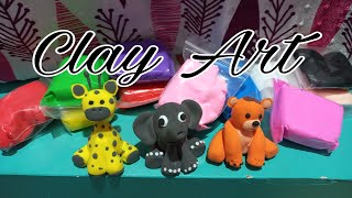 Clay Animals Tutorial#DIY Miniature Clay Art#Air Dry Clay