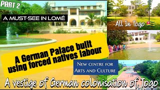 Tour of the Palace of Lomé Part 2. Former German governor's Residence, now Centre for Arts & Culture