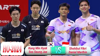 Shohibul Fikri/Daniel Marthin vs Kang Min Hyu/Seo Seung Jae || QF Hongkong Open 2024