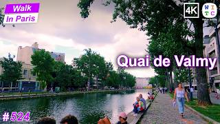 Quai de Valmy walking tour | Paris Walking Tour | Paris 2024