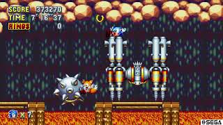 Sonic Mania: Driller Droid Boss Fight