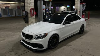 A Night of a C63 AMG