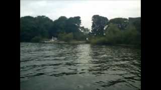 Kayaking Loch Leven Kinross Scotland part 1 15.08.12.