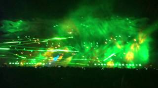 Lasers at Djakarta Warehouse Project 2015