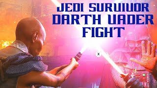 Star Wars Jedi Survivor: Darth Vader Fight. 4K/Ray Tracing